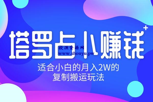 佐道超车暴富系列课5:塔罗占卜赚钱,适合小白的月入2W的复制搬运玩法