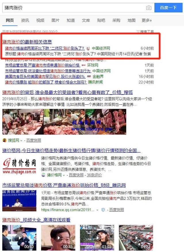 吃不起猪肉?不如来赚钱啊