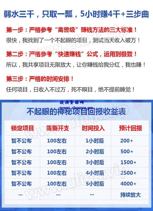 「网赚骗局揭秘」最刺激的文案,最简单的赚钱方式,大坑啊!千万小心